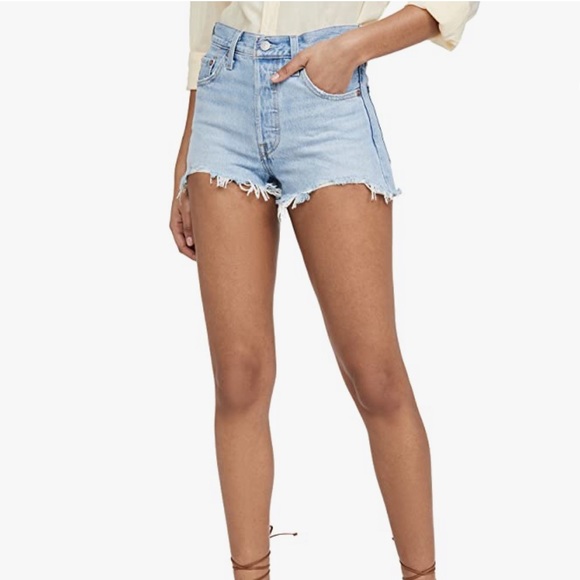 Levi’s 501 Denim Shorts - Picture 3 of 8